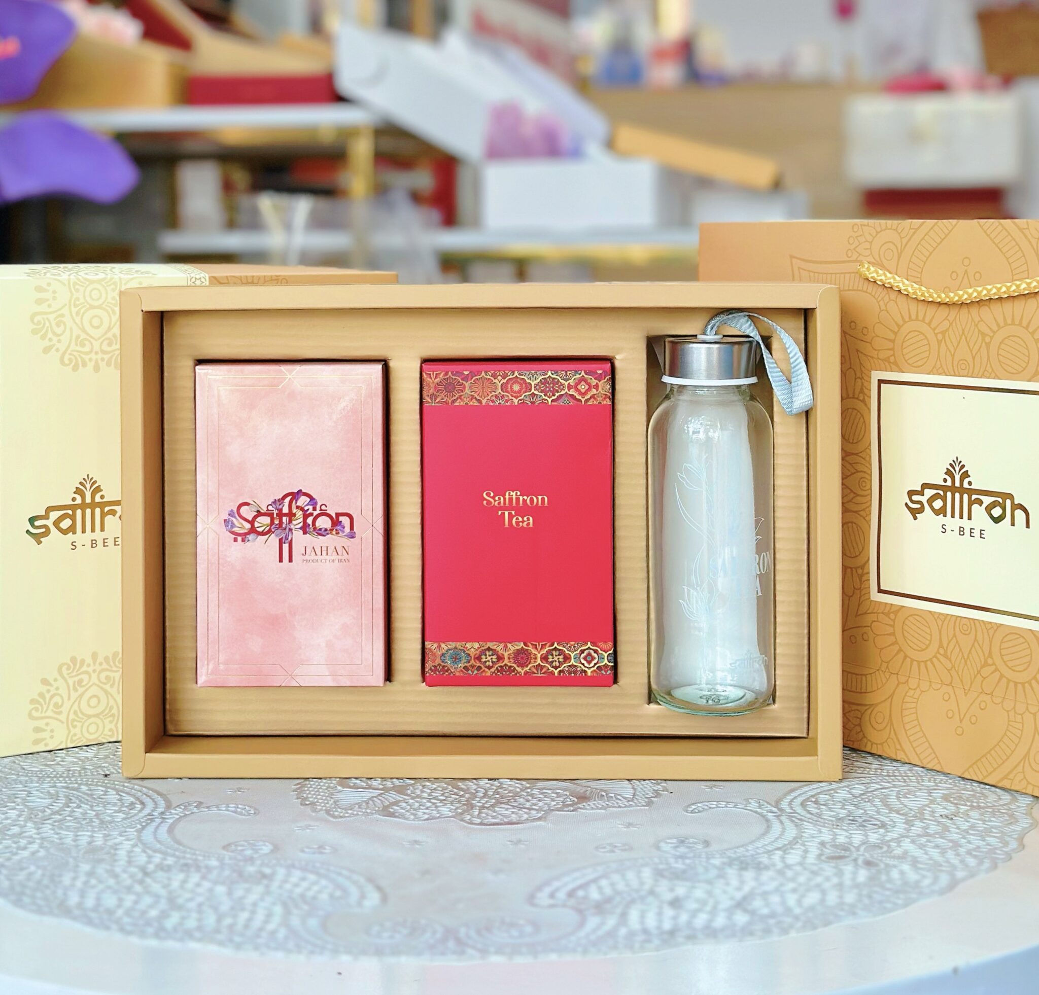 [HỘP QUÀ SHADI #10] Saffron Jahan + Trà saffron tea - Saffron Việt Nam